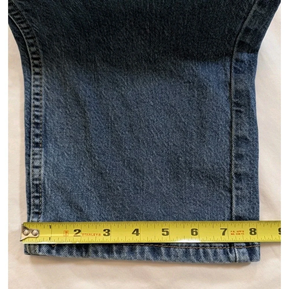Levi's 505 Men's Regular Fit Straight Leg Jeans Blue‎ Denim Size 38x34